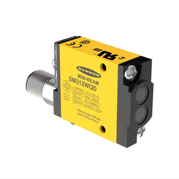 BANNER邦納美國(guó)MINI-BEAM系列光電傳感器 SM2A312LVAGQDP