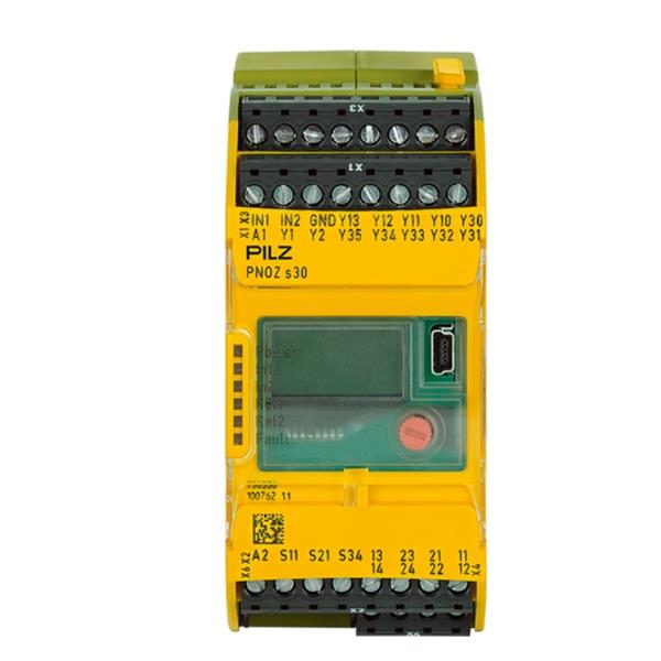 PILZ皮爾茲德國繼電器   PNOZ yio2 2DI 3NO