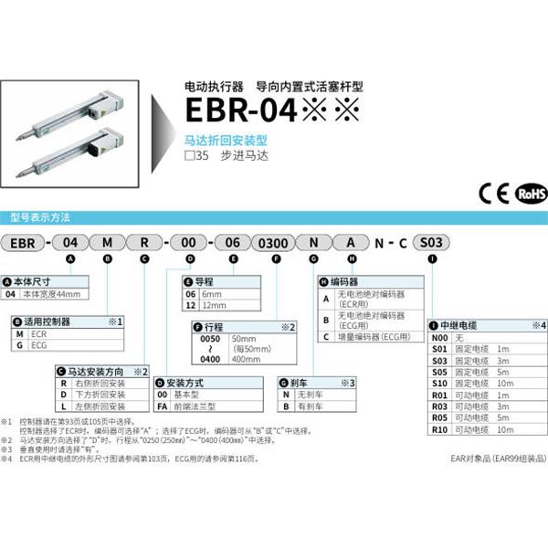CKD喜開(kāi)理電動(dòng)執(zhí)行器導(dǎo)向內(nèi)置式活塞桿型EBR-04GL-00-120400BCB