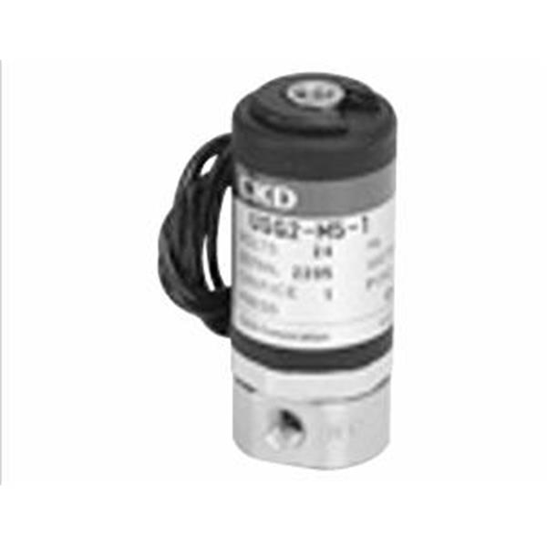 CKD喜開(kāi)理多種流體小型直動(dòng)式2通電磁閥USG2-M5-1-0-AC100V
